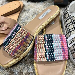 Stylish Multicolor Woven Sandals